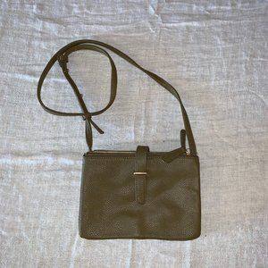 Green Attention Crossbody Purse